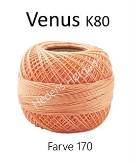 Venus K80 farve 170 Lys orange